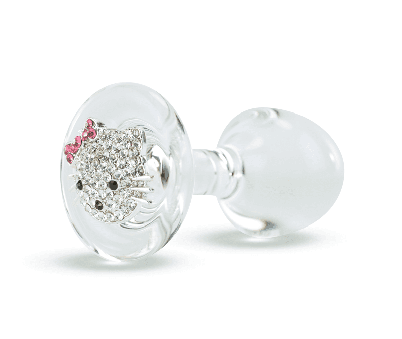 Clear Kitty Delight Medallion Plug